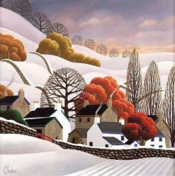 pagewoman: Winter Farm by George Callaghan  