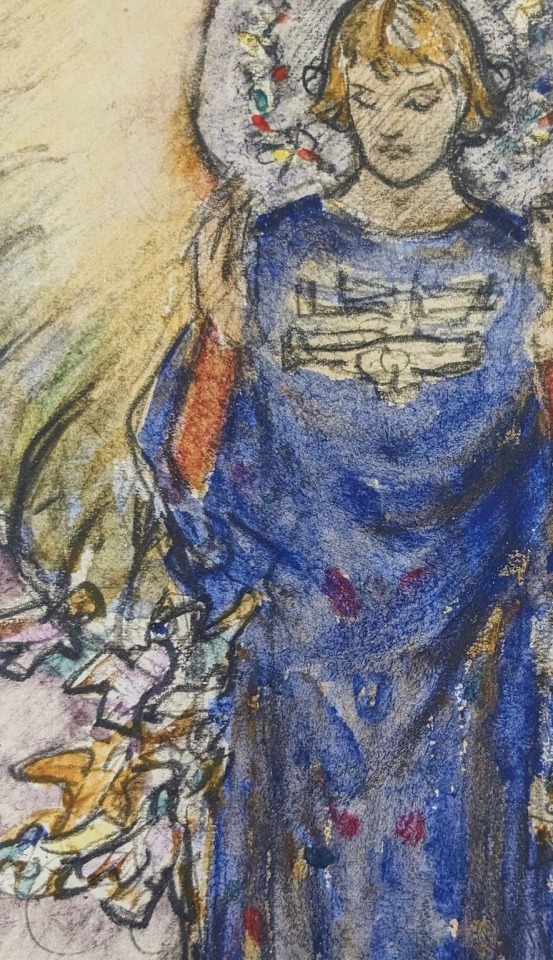 Detail Of Guardian Angel, 1918, Eleanor Fortescue Brickdale