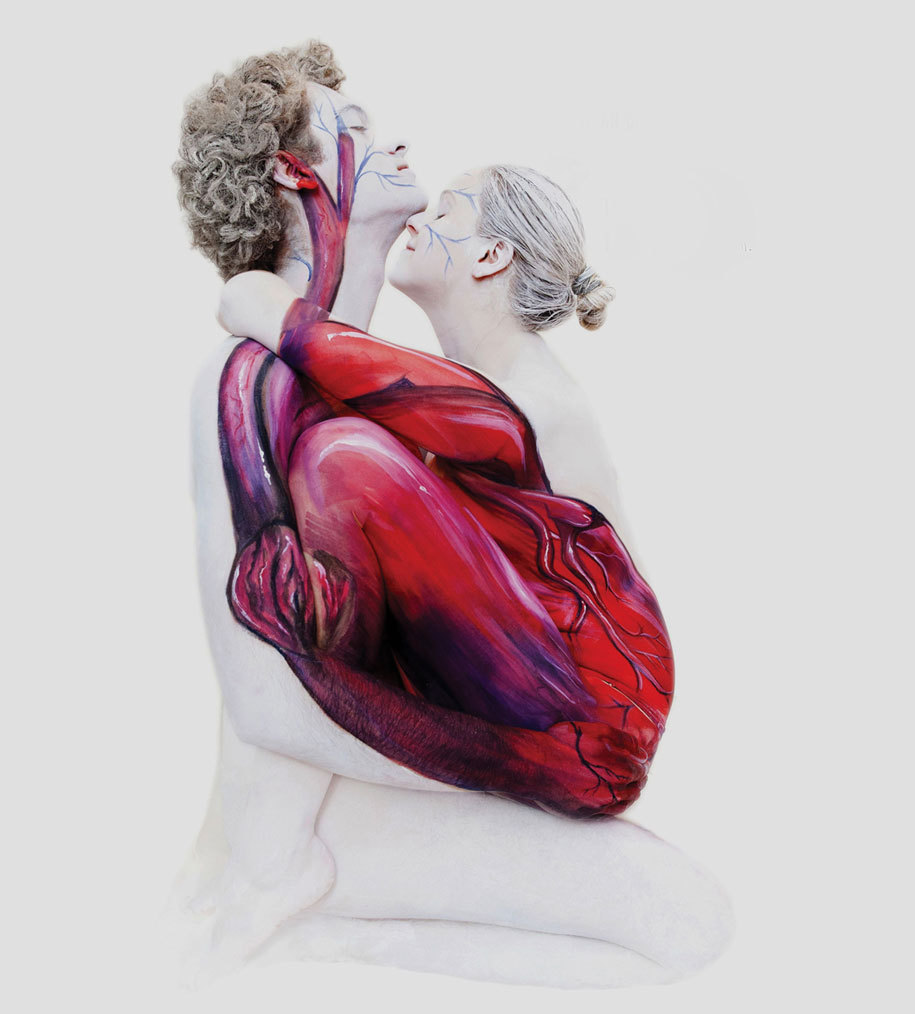 asylum-art-2:  Unbelievable Body Art By Gesine Marwedel Turns People Into Animals