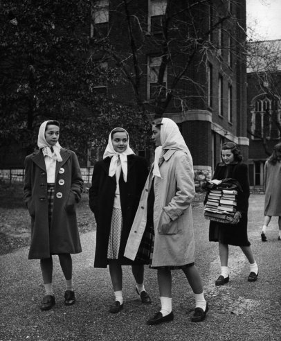 breathingvioletfog:  By Nina Leen from Life Magazine’s 1944 article “Teen-Age Girls: They Live in a Wonderful World of Their Own.” 