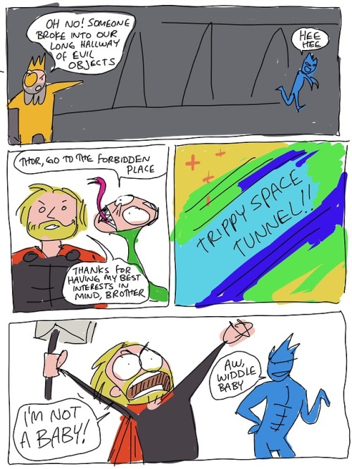 Poor Thor. webcomic | patreon