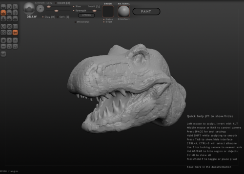 Porn WIP of a T-Rex model i am slowly working photos