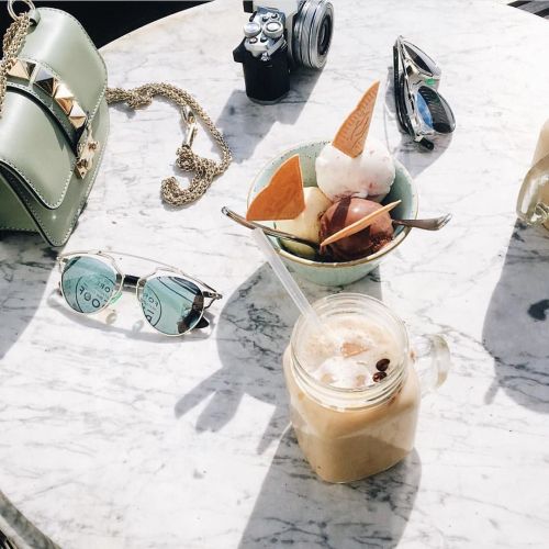 From my Birthday iced latte date with @hellooctoberxo last week ❤️🙌🏼 by lydiaemillen