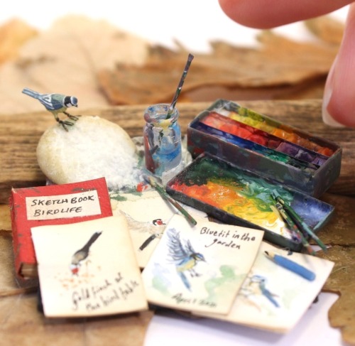 sosuperawesome: Miniature Painter’s BoardsLaura Brownhill on EtsyOh my gosh I just saw this one!! 