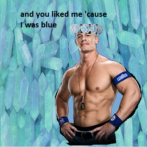 pastel-cena:  Halsey + John Cena   @sft425