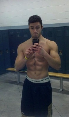 lockerroomguys:  Next batch of locker room selfies 