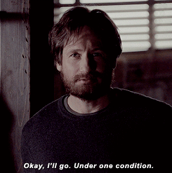spookyfbi:  thexfilesgifs:  I Want to Believe // 10x01 My Struggle  Other male protags: this is just something I have to do on my own. Fox Mulder: listen my dude yes the X-Files is my life’s work and the thing I dedicated myself to for the entire series