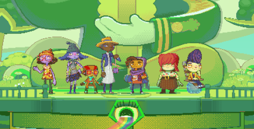 captainquestionart:  Did anyone ask for some *more* Psychonauts pixel art? No? Tough luck, here comes the intern squad.