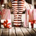 herdarkangelrulesherinnerkitten:Candy cane holiday…..💋🐾🎄