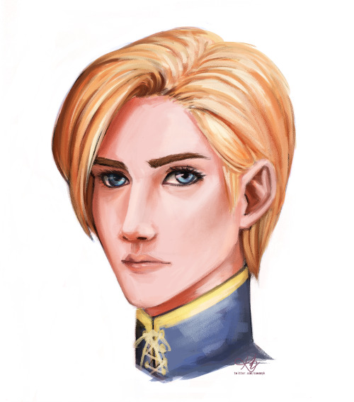 Just finished the Captive Prince trilogy! This is how I see Laurent :)