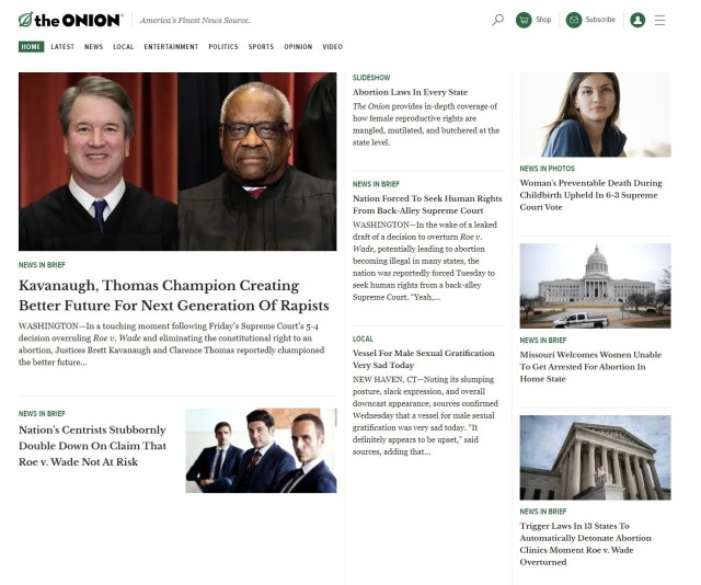 chuutoro:the onion going hard in its landing page layout again…i felt this in my soul: