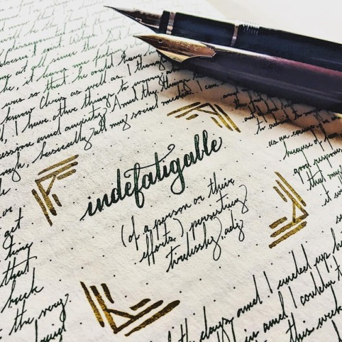 bookmarksandbrushpens: Indefatigable: adjective, (of a person or their efforts) persisting tirelessl