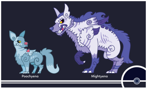 cosmopoliturtle:  Pokemon Redesign #261-262 - Poochyena, Mightyena 