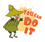 abandonedshops:snufkin line stickers 2/2 (bonus moominpappa and stinky!)