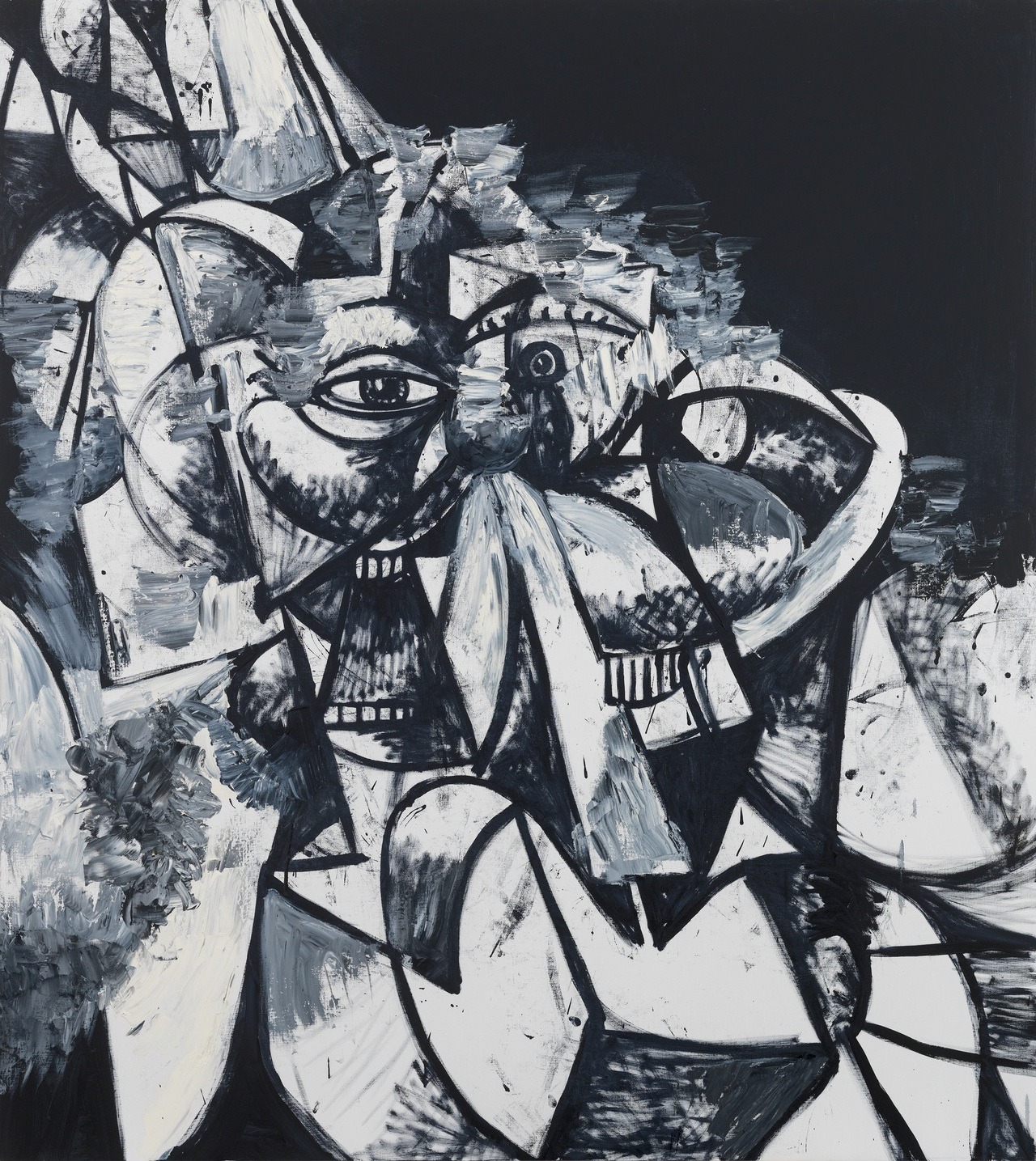 thunderstruck9:  George Condo (American, b. 1957), Gigantaur, 2015. Oil on linen,
