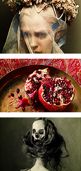  mythology series → the bride of death persephone [Περσεφόνη]     i