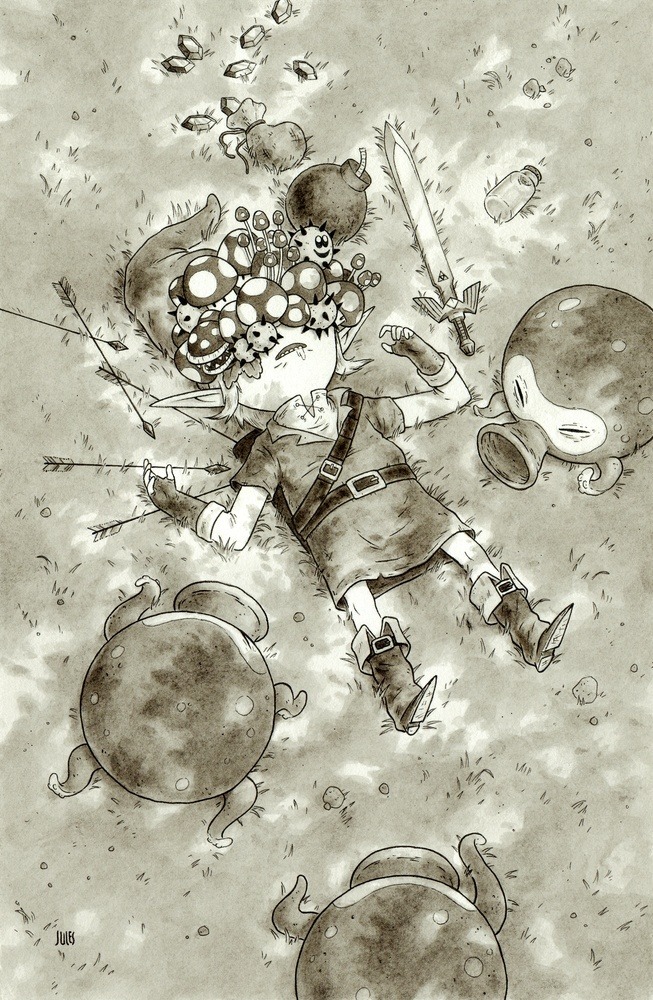 supersonicart:  Julian Callos x INPRNT. For today’s selection of 25 Days of Christmas