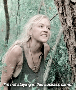 wewillbegood:  Your Beth Greene  rosehathawhey:“The scene where she flips off Daryl and her bicep muscles make me question my sexuality.”  