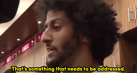 the-movemnt:  Watch: Colin Kaepernick calls out both Trump and Clinton after the debate  follow @the-movemnt 
