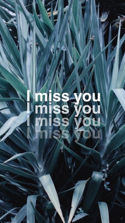 I miss you // open 24/7