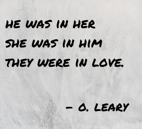 olearypoetry:O. Leary