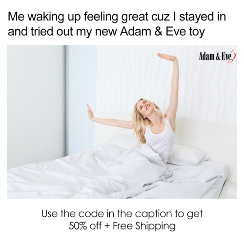 Get 50% OFF almost any adult item & FREE US/CAN Shipping by using offer code WHITE50 at AdamAndE