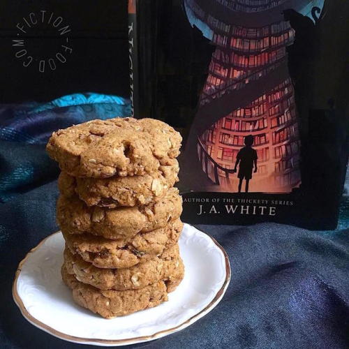 Pumpkin Pie Oatmeal Raisin Cookies | Nightbooks by J. A. White&ldquo;She opened the door all the way