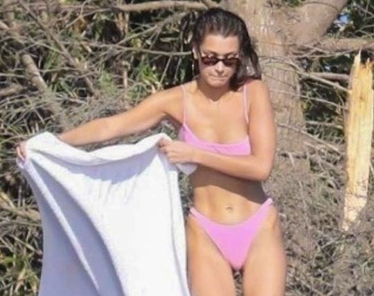 Skinny Model Bella Hadid Sunbathing In Sexy Pink Bikini  (more…)View On WordPress