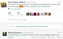 nosdrinker:  sqvad:  merkkultra:  marxism-leninism-utenaism:  OH FOR FUCKS SAKE   i’m so fucking embarrassed oh my god  RICHARD DAWKINS BELONGS IN A FEDORA  we already have the best tweet of 2014