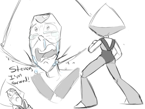 accursedasche:  Drawings are not coming out how I want them to today… So i tried to doodle a bunch of random Peridots. Now I’m going to sleep, since I have work tomorrow.