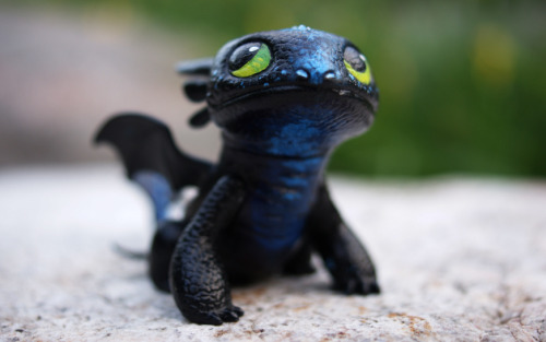 cerviceps:I also found this $5 toothless figurine at target and it was already pretty cute but I wen