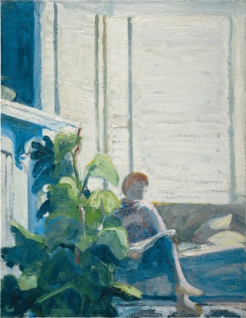 Figure by Window - Paul Wonner, 1962There’s a fascinating 1994 interview with Wonner at the GL