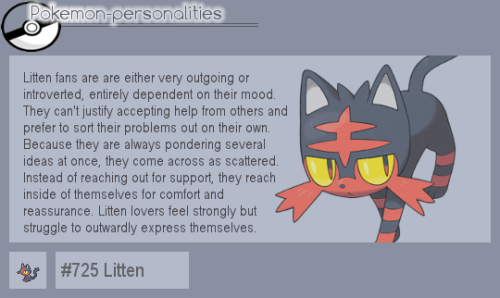 pokemon-personalities:#725, Litten