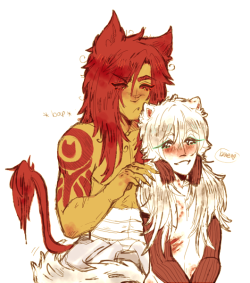 nohomoujaku:  BE catboys………… BElines………………