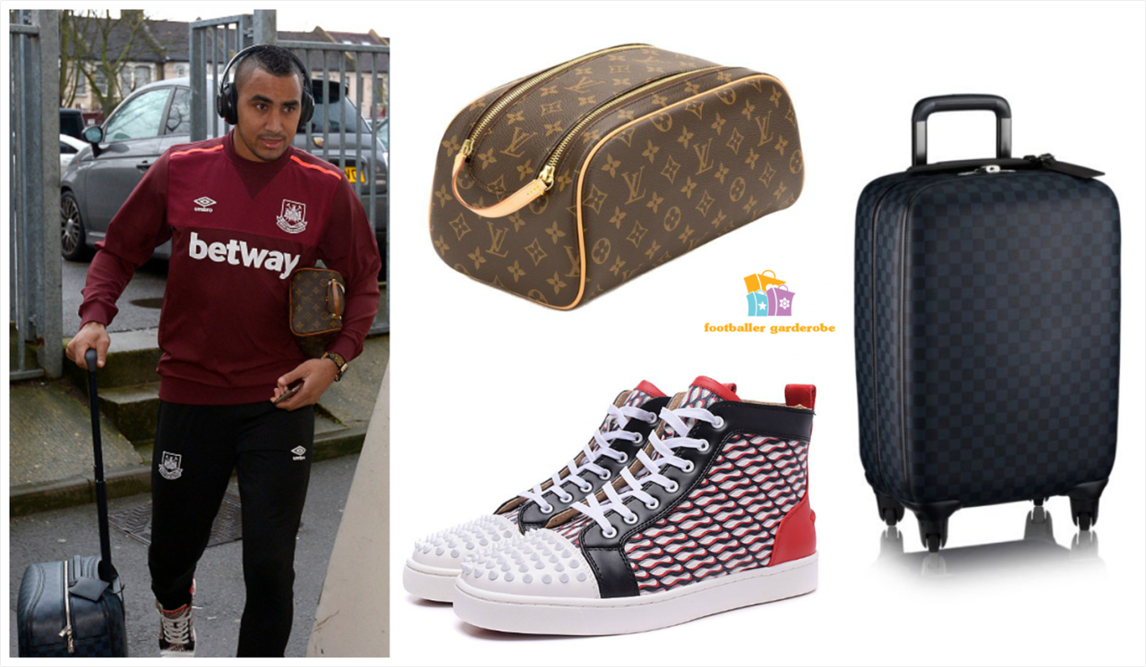 F❤️❤️TBALLER GARDER❤️BE — Dimitri Payet wore: 1. Louis Vuitton Monogram