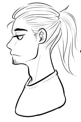 mmakotochan:  suga approves of the ponytail *thumbs up* while daichi is kinda surprised…