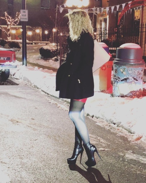 Date night in @louboutinworld #daffodile #booties! #christianlouboutin #louboutinworld #leatherboots