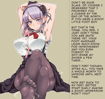 Anime Maid Captions - Anime Domination Captions | BDSM Fetish