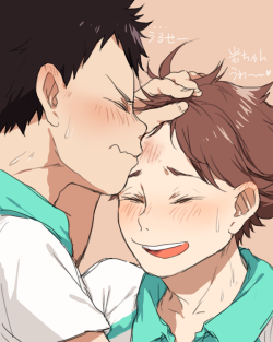 jellypyu:  iwaoi and forehead kisses   (　-̥̥̥̥̥̥̥̥̥̥̥̥̥̥̥̥̥̥̥̥̥̥̥̥̥᷄◞ω◟-̥̥̥̥̥̥̥̥̥̥̥̥̥̥̥̥̥̥̥̥̥̥̥̥̥᷅