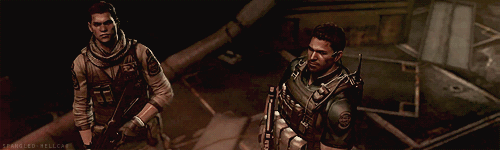 o-rigamii:   RE6 - Chris/Piers Campaign | 1 gif per chapter  