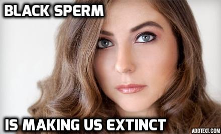 in-awe-of-much:The white race is decaying bit by bit everyday. Evolution, is nature’s