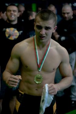 tripnight:  dudebg:  Young Bulgarian`s MMA Fighter  taking it like a champ 