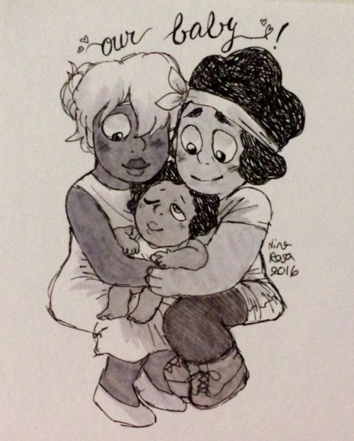 nina-rosa-draw:  Two moms and a baby Garnet porn pictures