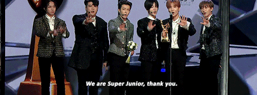 yikes-anotherkpopblog: jeonheart: leeteuk’s speech at the gdas thank you for everything; oh my god I