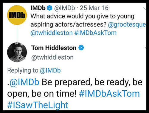 Throwback Tom Tweets: I Saw The Light ‘AskTom’ Q&amp;A, 25th March 2016