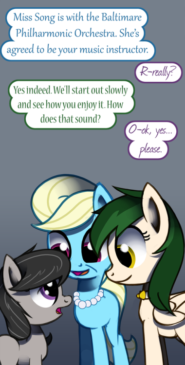 ask-canterlot-musicians:Oh hey it’s her! <3