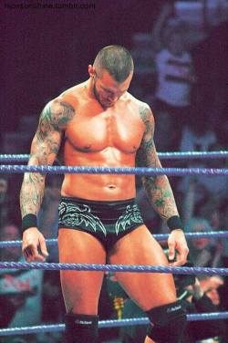 Even Randy Orton has to stop and admire himself