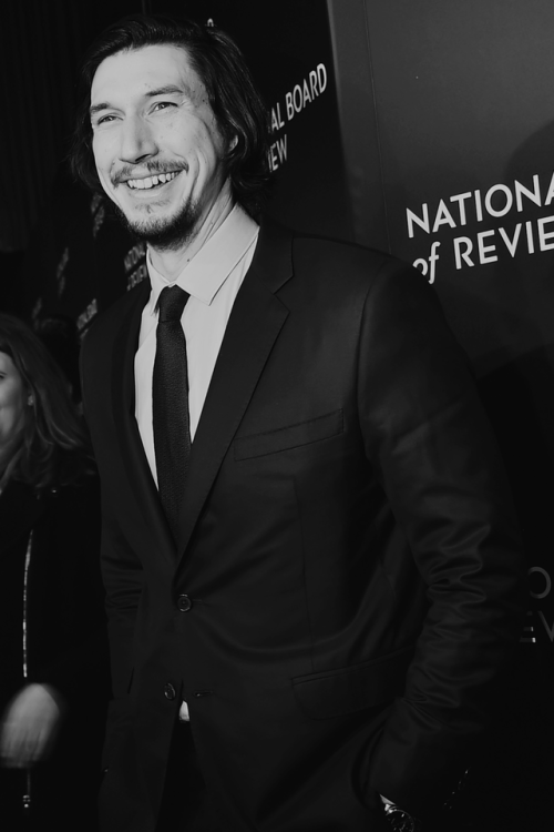  Adam Driver attending the 2016 National Board Of Review Gala at Cipriani 42nd Street in NYC, Januar