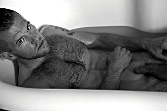pecstacular:  Adam Coussins by Billy Boyd Click here for more posts on Adam. 