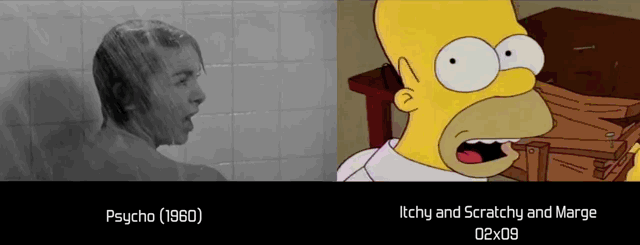 s-l-ickboi: sixpenceee:  Comparison between the Simpsons and major movies.  What